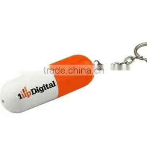 Plastic Case Mini Pill Usb 3.0 Flash Drive With 1GB Cheap Price thumbnail-4