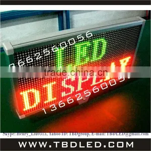 P7.62 Double Color Indoor Led Message Sign Board Display thumbnail-1