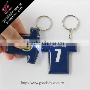 2015 Factory Wholesale Custom Fashion Mini Led Light Keychain thumbnail-3