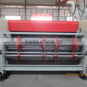 Full Automatic High Speed Flexo Ink Prirnter Slotter Die Cuttemachine, Packaging for Corrugated Carton Box thumbnail-2