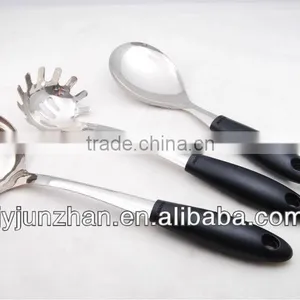 Cooking Spoon Made in Jieyang Factory Directly of Stainless Steel 201 Material thumbnail-1