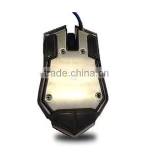 Computer USB Wired Optical LED Game Mouse 3200 DPI With Metal Base thumbnail-3