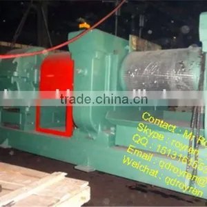 GOLDEN SUPPLIER Waste Tire Recycling Rubber Cracker Machine Rubber Crushing Mill thumbnail-4
