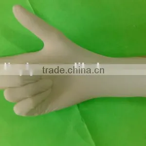 Disposable Rubber Glove Powdered Latex Glove High Quality Latex Glove thumbnail-1