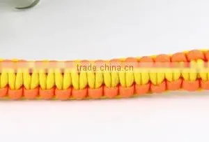 Custom Polyseter Woven Bracelet With Ouch thumbnail-2