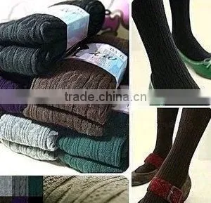 Winter Women Thick Fleece Lined Leggings Thermal Fur Tights Leggings thumbnail-6