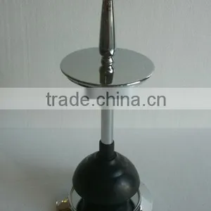 Unique Heavy Durable Stylish Free Standing Stainless Steel Decorative Toilet Paper Roll Holder thumbnail-1