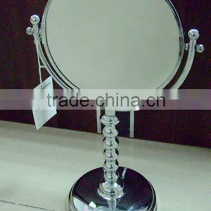 Luxury Personalized Balls Chain Stem High Grade Stainless Steel Vanity Table Mirror thumbnail-1