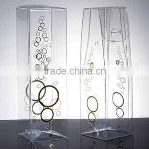 Plastic Clear Box PVC Box Packaging Box Plastic Packaging Box Clear Wine Glass Packing Box thumbnail-1
