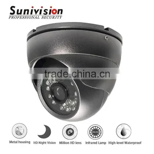 Cheap Price CCTV 1000TVL CMOS/DIS Analog Security Camera Indoor/Outdoor IR Vandal Resistance Dome thumbnail-1