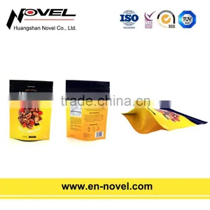 Plastic Nuts Bag Stand Up Pouch With Zipper for Nuts Packaging thumbnail-4