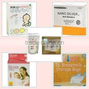 BPA Free Food Grade Breast Milk Bag With Double Zipper thumbnail-1