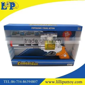 New!! Flashing B/o Gun With Sound and Light Toy thumbnail-1