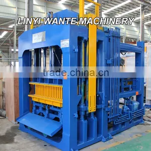 WANTE QT10-15 Automatic Concrete Block Machine Block Maker Machine Supplier's Choice thumbnail-2