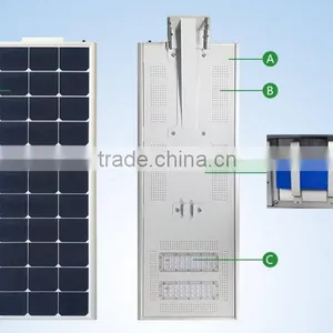 Outdoor Lighting 30 Watt All in One Solar Led Street Light With Motion Sensor thumbnail-6