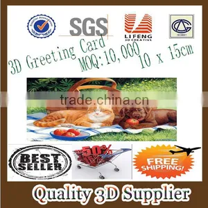 Guangzhou Lifeng Greeting Card,pop up Card,3d Greeting Card thumbnail-1