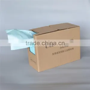 Clean Room Wipers Lint Free Non Woven Insole Green Coffee Cleaning thumbnail-3