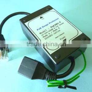 PoE Network Surge Protector (POE Ethernet RJ45 Surge Protector Lightning Arrester) thumbnail-1