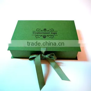 Costom Printed Luxury Foldable Boxes pp With Ribbon thumbnail-1