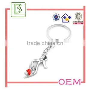 Keychain High Heel Shoes With Rhinestone Heels thumbnail-1