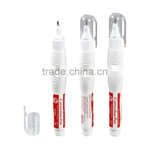 Metal Tip Fast Dry 7ml Correction Pen (HY-654) White-out thumbnail-1