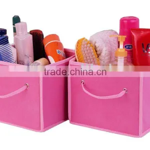Pink Supplies Storage Bin thumbnail-1