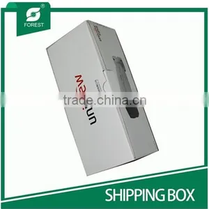 2015 WHITE CARDBOARD CORRUGATED CARTON BOX EP30021551 thumbnail-1