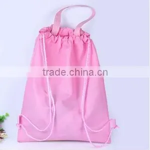 Folded Shopping Waterproof Drawstring Backpack Beach Bag thumbnail-1