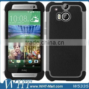 Cheap Price PC Silicon Back Cover Case for HTC One 2 M8, for HTC One 2 M8 Mobile Phone Case thumbnail-1