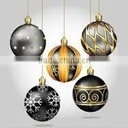 2016 New Design Plastic Hand-painted Christmas Ball Quality Choice thumbnail-3