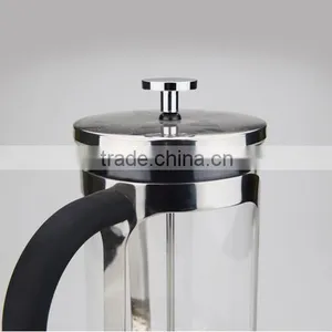 High Quality LFGB FDA Certification Stainless Steel Metal Type French Coffee Maker Press thumbnail-3
