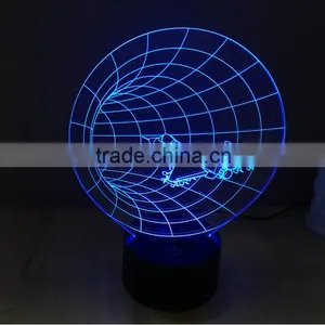 Color Changing 3D Space Craft Led Light thumbnail-3