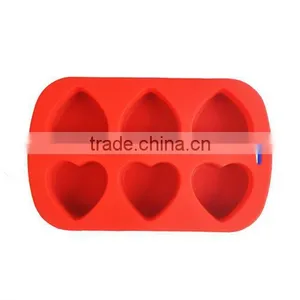 Heart Shaped Silicone Cake Mould Bakeware/kitchenware thumbnail-3