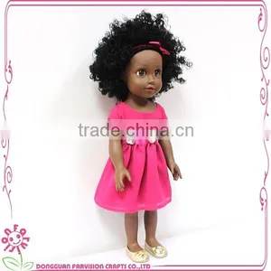 18 Inch Full Vinyl Brown Black Vinyl Dolls thumbnail-3