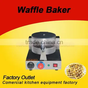 Professional Countertop Electric Stainless Steel Waffle Baker thumbnail-1