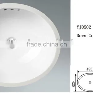 Popular wc Bathroom Basin, Under Counter Basin/ Under Counter Mounting thumbnail-1