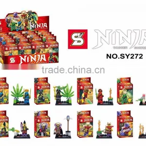 SY272 Kai Jay Zane Cole Ninjiago 8pcs Building Block Sets thumbnail-1