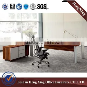 Hot Sale Metal Legs Office Table & New Design Melamine Material Office Desk HX-NT3122 thumbnail-5
