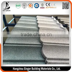 SGB Stone Coated Steel Roof Tile/Aluminum Zinc Steel Roofing Tiles thumbnail-4