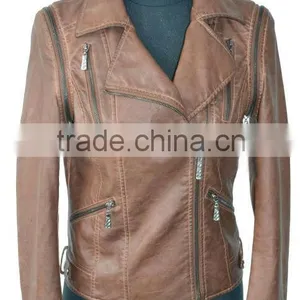 Garment Dyed PU Jacket thumbnail-1
