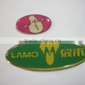 Round Epoxy Metal Badge thumbnail-1