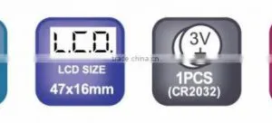 Kitchen Scale With Tempered Glass Platform MAX 5KG thumbnail-2