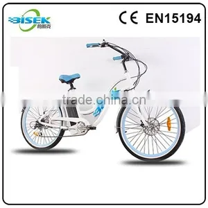 Women Beach Bicycle 26inch Fat Tire e Mountain Bike Taiwan Available thumbnail-1