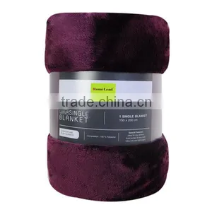 Wholesale Blanket Factory of China, 2 Ply Throw Blanket, China Blanket thumbnail-3