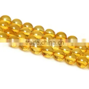 Hot Natural Amber Amber Beeswax Beads Beads Semi-finished Fashion DIY Gem Handmade Jewelry Wholesale thumbnail-5