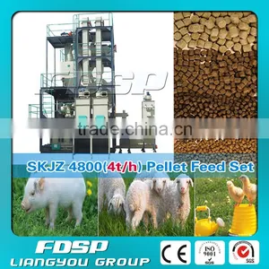 Easy Maintenaince 4-6tph Animal Feed Mill Machinery thumbnail-5