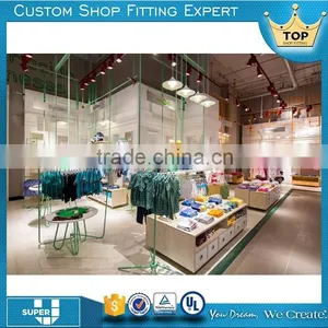 Shopping Mall Koisk Show Eco-friendly Children Clothing Stores Display thumbnail-1
