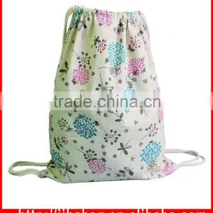 2016 Recycled Canvas Cotton Oxford Drawstring Bag thumbnail-2