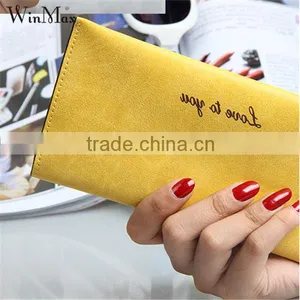 Low Cost Ladies Hand PU Purse Woman Fancy Leather Wallet thumbnail-2
