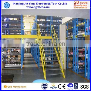 Nanjing Jinying Heavy Duty Pallet Racking,steel Work Platform,mezzanine Rack,warehouse Storage Rack thumbnail-1